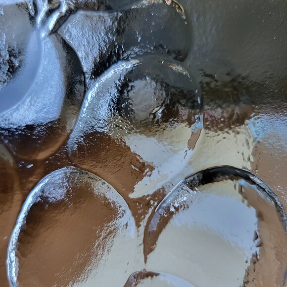 Vintage Kosta Boda grapes "Kosgrap" Crystal Glass Platter Approx 12.5" - Picture 13 of 15